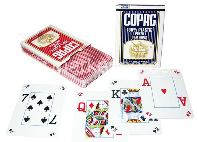 copag dual index marked playing cards