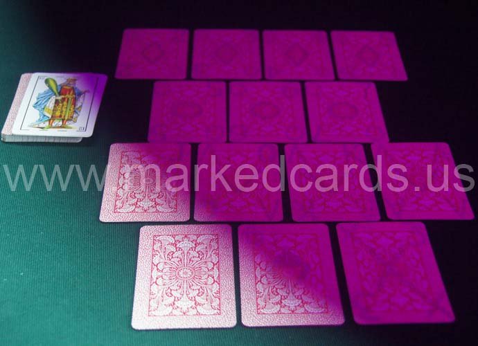 fournier no.12 marked cards poker