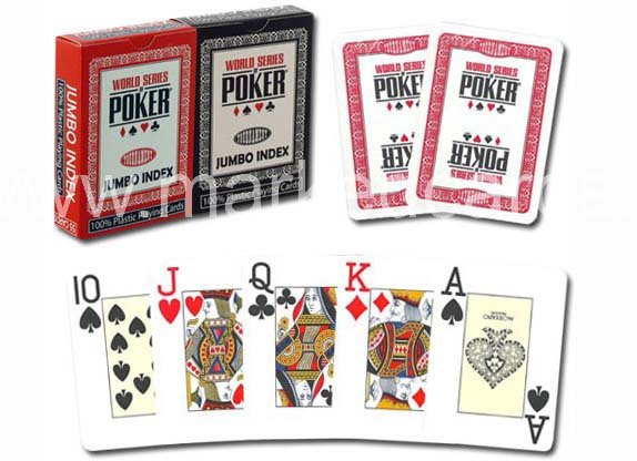 modiano wsop marked poker cards