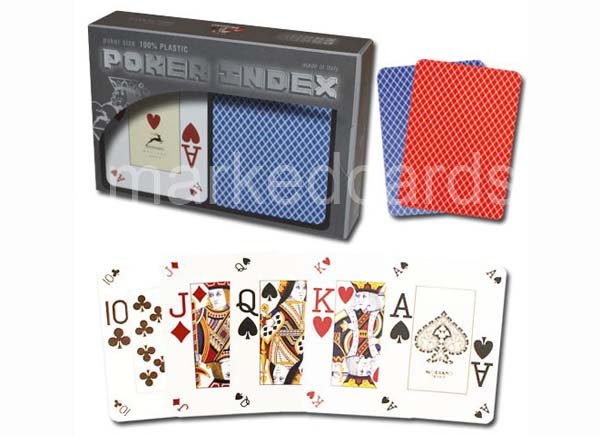 modiano poker index marked decks